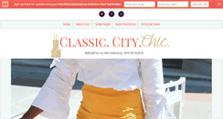 Desktop Screenshot of classiccitychic.com